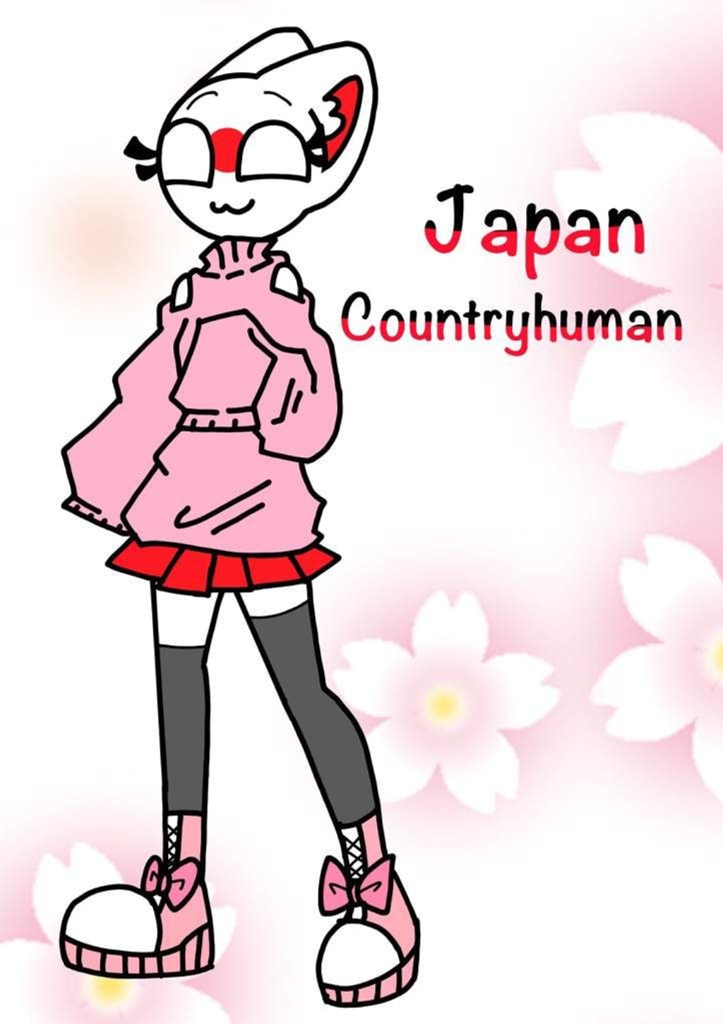 Japan Countryhumans Sticker - Japan Countryhumans Kawaii