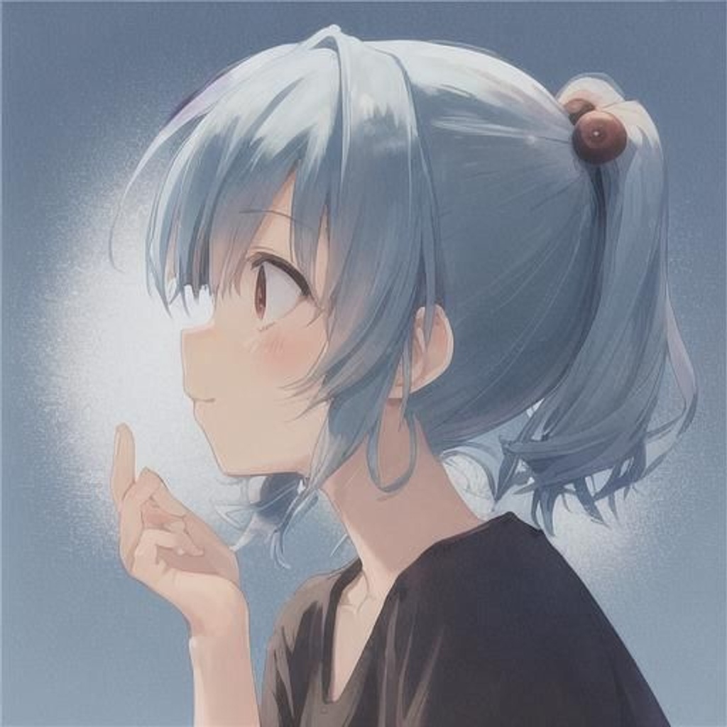 cute preppy anime girl, anime pfp, hd 20k resolution