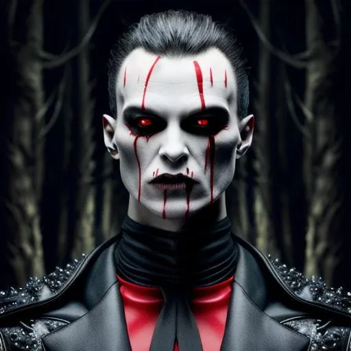 Prompt: Photorealistic Dark Horror Androgynies Vampire Male of with Flayed Flesh, Cenobite, Body Horror, HyperDetailed, Intricate Detail, Darkened Bone Background with interments of torture Around and screaming Victim Souls littering the landscape, Attention to Face Detail, Attention to Hand Detail, 64K UHD, Masterpiece, Epic, Frightening, Evil, Sinister, Pain and Suffering.