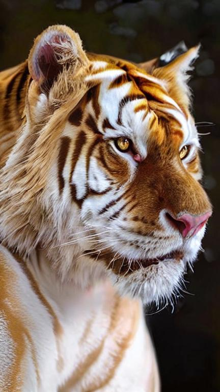 A golden Tiger. Intricate details. Style by taras lo... | OpenArt