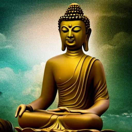 Buddha peaceful background | OpenArt