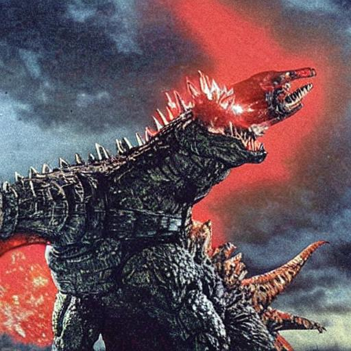 godzilla rips off mechagodzilla's arm | OpenArt