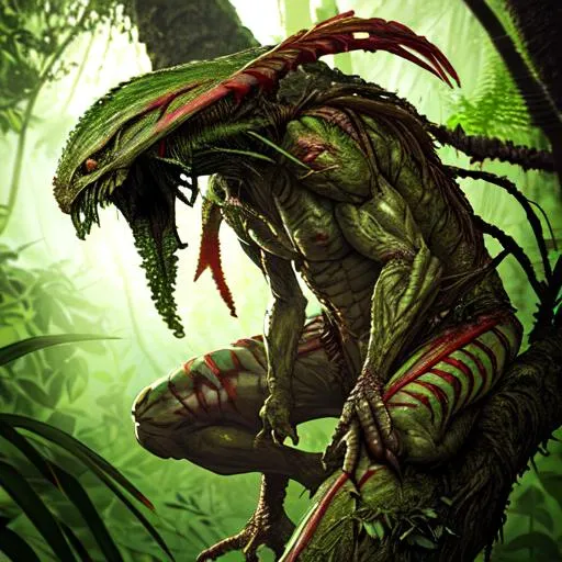 Photorealistic extraterrestrial species predator fr... | OpenArt