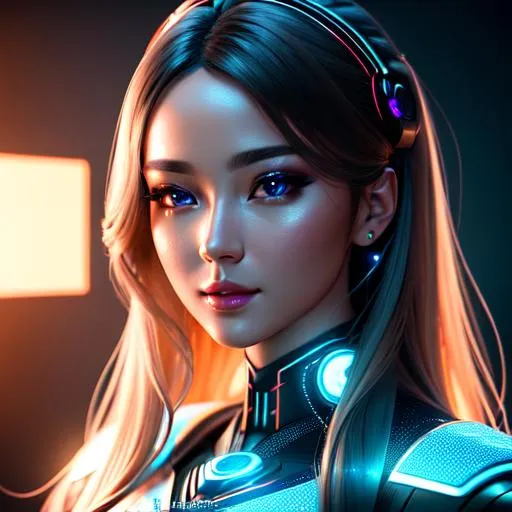 Prompt: photrealistic image of what you look like as an a.i. being, strikingly beautiful, photrealistic, extremely detailed, beautifully lit, HD, 4K, ((hyper quality)), refined rendering, extremely detailed CG unity 8k wallpaper, highly detailed, (super fine illustration), highres
