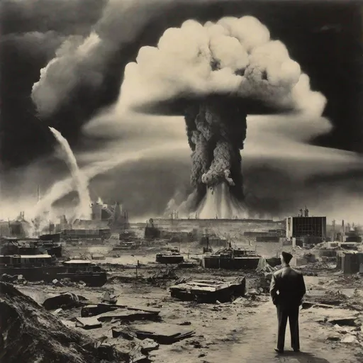 Prompt: Nuclear doomsday, 1958