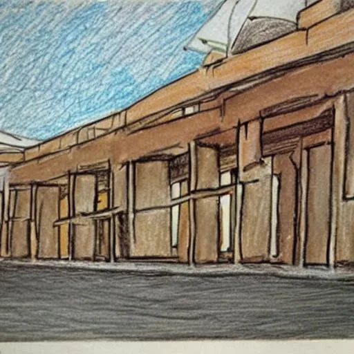 Prompt: 1990s In A Drawing