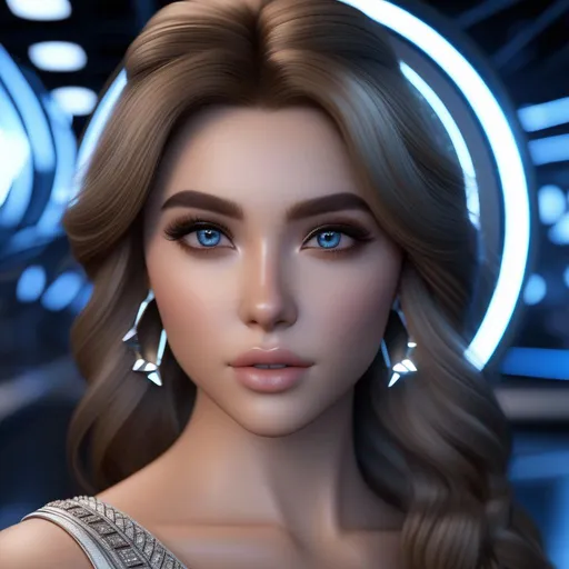 Prompt: {{{{highest quality absurdres best stylized award-winning character concept masterpiece}}}} of hyperrealistic intricately hyperdetailed wonderful stunning beautiful gorgeous cute posing feminine 22 year {{{{spaceforce}}}} with {{hyperrealistic hair}} and {{hyperrealistic perfect beautiful lifelike eyes}} wearing {{hyperrealistic futuristic perfect spaceforce cybernetic and latex armor}} with deep visible exposed cleavage and abs, best elegant octane behance cinema4D rendered stylized epic film poster splashscreen videogame trailer character portrait photo closeup {{hyperrealistic stunning cinematic semi-anime waifu style with lifelike skin details and reflections}} in {{hyperrealistic intricately hyperdetailed perfect 128k highest resolution definition fidelity UHD HDR superior photographic quality}},
hyperrealistic intricately hyperdetailed wonderful stunning beautiful gorgeous cute natural feminine semi-anime waifu face with romance glamour soft skin and red blush cheeks and perfect cute nose eyes lips with sadistic smile and {{seductive love gaze directly at camera}},
hyperrealistic perfect posing body anatomy in perfect epic cinematic stylized composition with perfect vibrant colors and perfect shadows, perfect professional sharp focus RAW photography with ultra realistic perfect volumetric dramatic soft 3d lighting, trending on instagram artstation with perfect epic cinematic post-production, 
{{sexy}}, {{huge breast}}