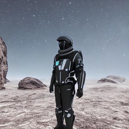 futuristic astronaut space suit rigged 3D मॉडल in पुरुष 3DExport