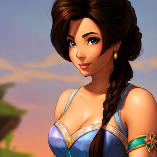 Prompt: Disney Princess "Jasmine"