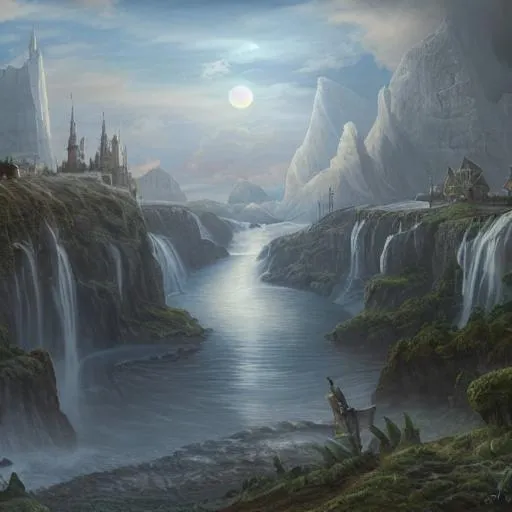 Prompt: atlantis, matte painting, detailed