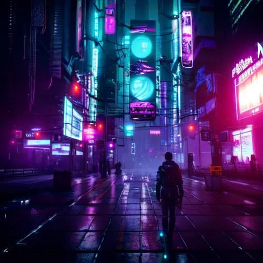 Prompt: High quality, Photorealistic, Realistic, clean emotional night in a high quality cyberpunk city