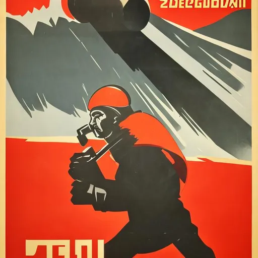 Prompt: Soviet Union Propaganda Poster