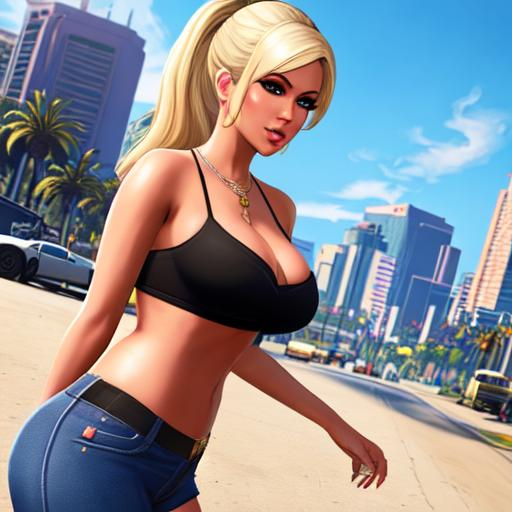 Ayesha Erotica In Gta Loading Screen Beautiful Su Openart