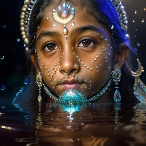 Prompt: photography, hyper realistic, , Shiva, Child, Budhisvata, glory face, full body, psychedelic, fractal geometry, mandelbrot, photo-realistic, water drops, reflection, perfect contrast, very detailed, warm light, magic hour, 8k, highly detailed, full length frame, High detail RAW color art, piercing, diffused soft lighting, shallow depth of field, sharp focus, hyperrealism, cinematic lighting, photorealistic painting, sharp focus, 8k, perfect composition, trending on artstation, award-winning photograph, unreal engine 5, cinematic smooth, intricate detail, studio photo, highly detailed. simple background. 