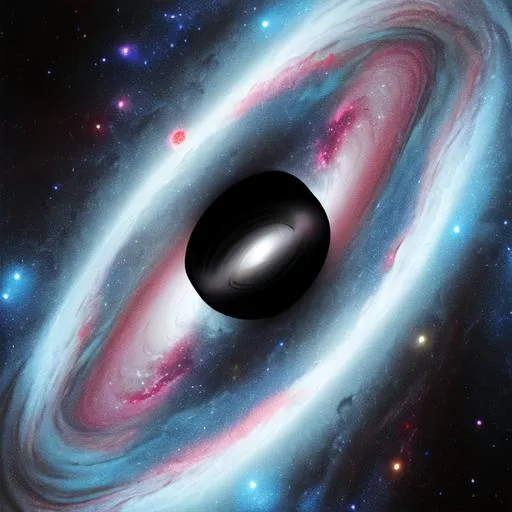 Prompt: Space void black hole