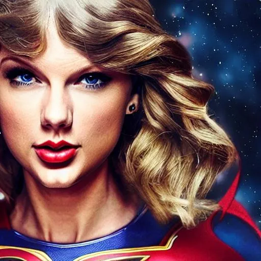 Prompt: taylor swift as supergirl, intricately detailed, 16K definition, zoomed in, detailed face, 3D, fine-tuned
