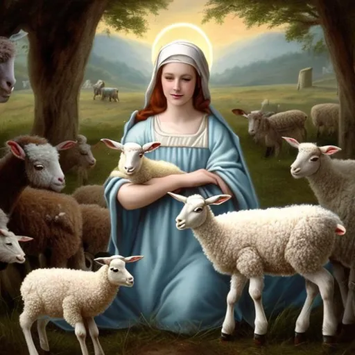 Prompt: Mary had a little lamb
