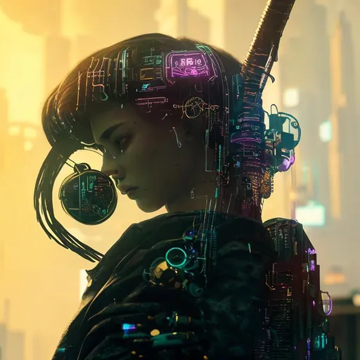 Prompt: cyberpunk