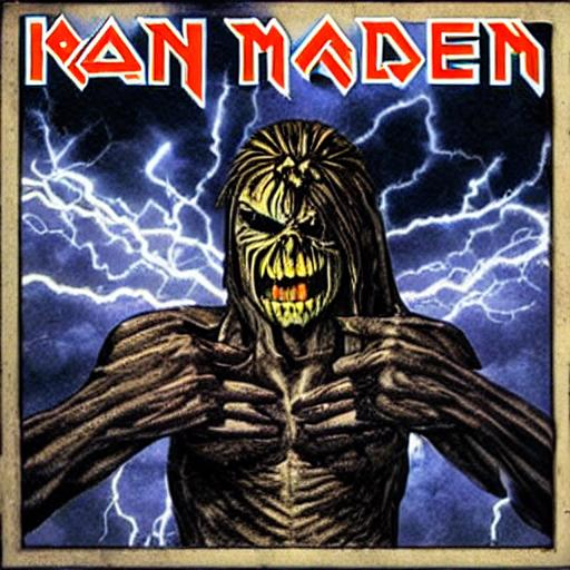 iron maiden lightning album cover | OpenArt