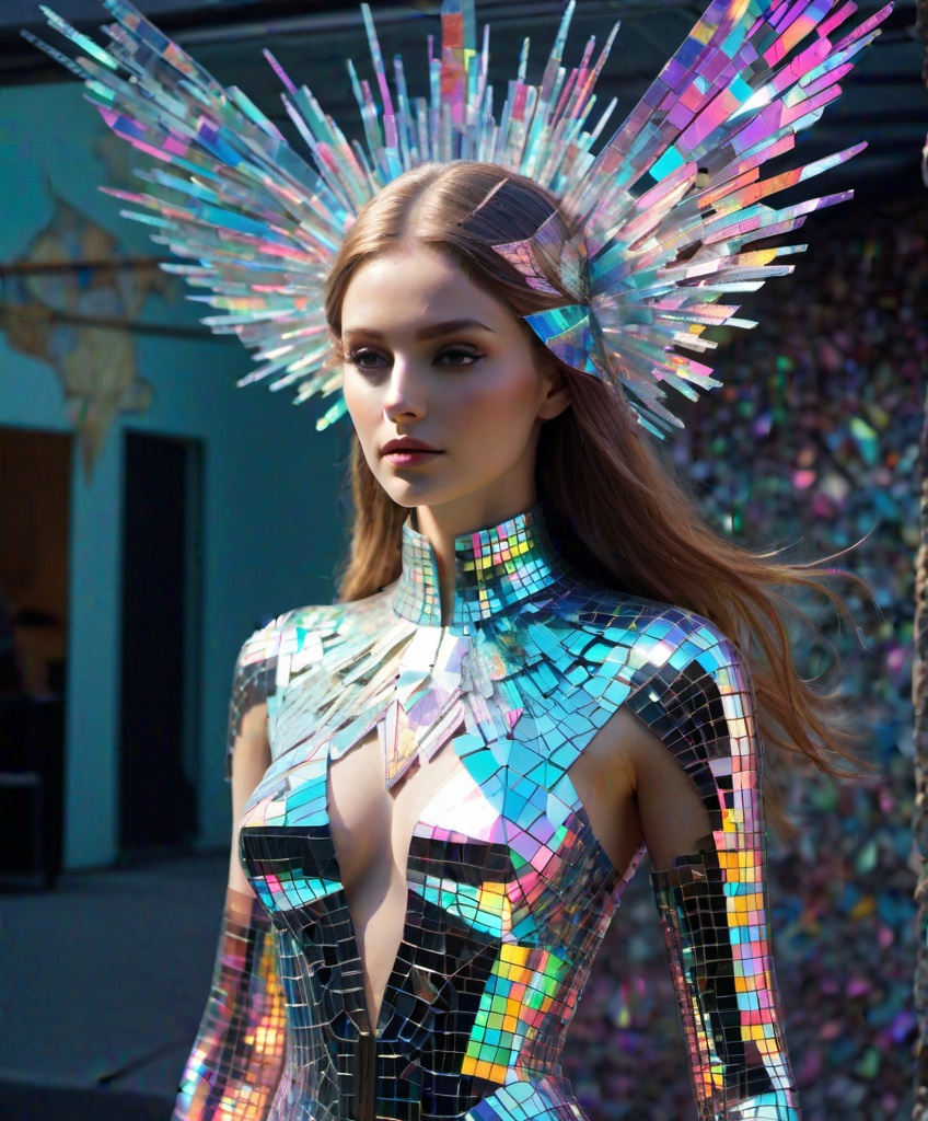 Glitch and Glamour: The Beauty of Digital Chaos