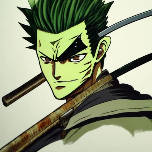 Prompt: roronoa zoro 