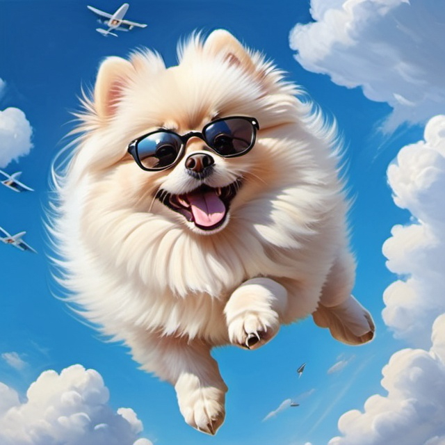 High discount fly pomeranian