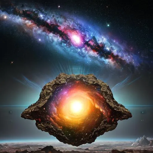Creation of the universe , highly detailed , dynamic...