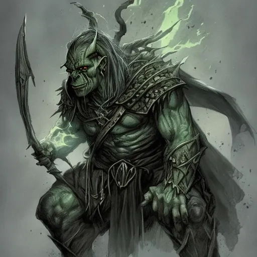 Prompt: Tolkien orc 
