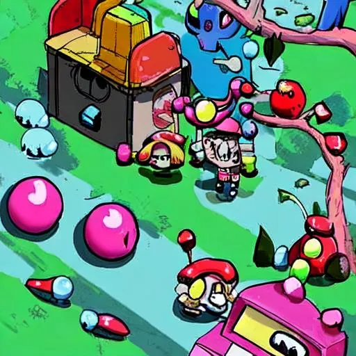 bubblegum treehouse | OpenArt