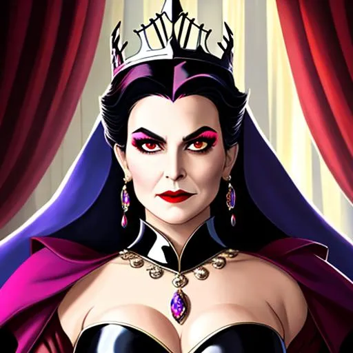 Prompt: evil queen