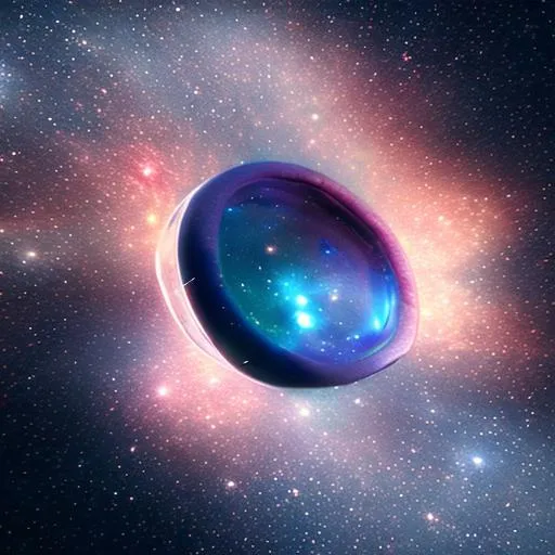 Prompt: galaxy ring, unreal engine, Octane rendering, details,