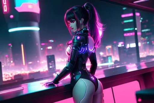 Anime Cyberpunk Girl [3840x2160] : r/wallpaper