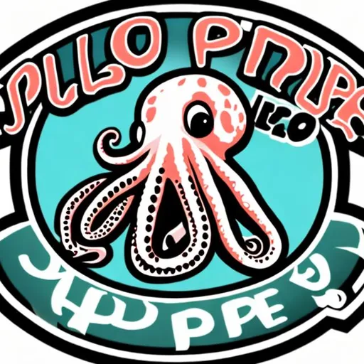 Prompt: Pulpo logo