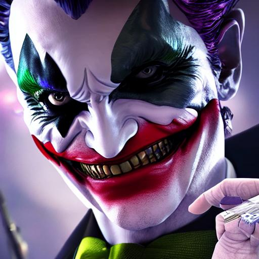 joker, UHD, HDR, 8K, RPG, UHD render, HDR render, 3... | OpenArt