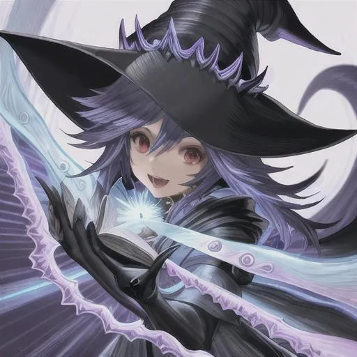 Prompt: "Lulu" from "Final Fantasy 10", black mage, sharp visual, summoner, 16k