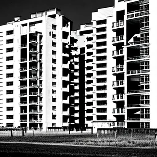 Prompt: soviet block housing doomerwave
