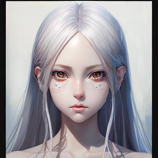 Anime Character Portrait Symmetrical Soft Lighting Openart 3623