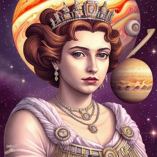 Prompt: Queen of Jupiter