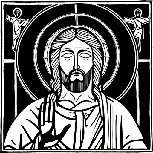 22036 Jesus Christ - Catholic Jesus Drawing Transparent PNG - 800x800 -  Free Download on NicePNG
