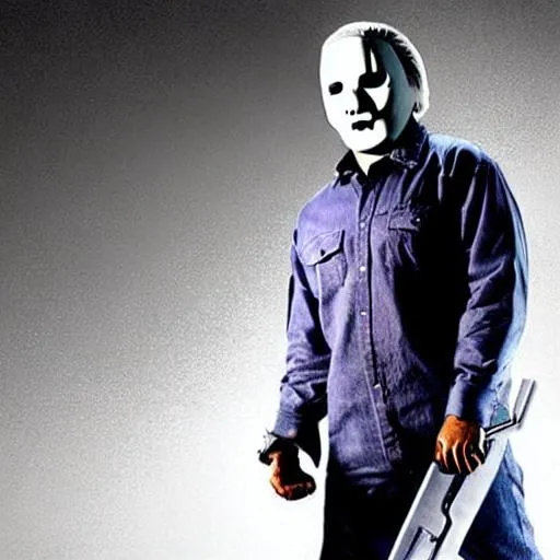 Prompt: epic michael myers