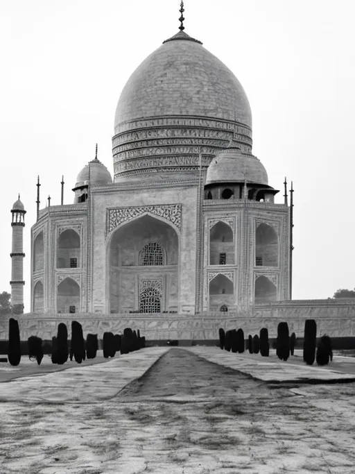 Prompt: Taj mahal 