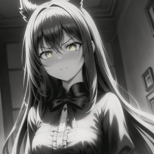 Classic Black And White Anime Girl Pfp - Top Black And White Pfp