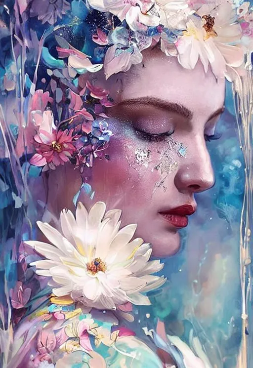 Delicate Beauty. style art by L-E-N-T-E- S-C-U-R-A... | OpenArt