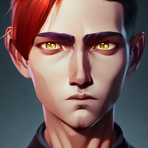 Prompt: Might Atom a android boy, cyberpunk, 8k, by artgerm, by greg rutwoski, ultra realistic