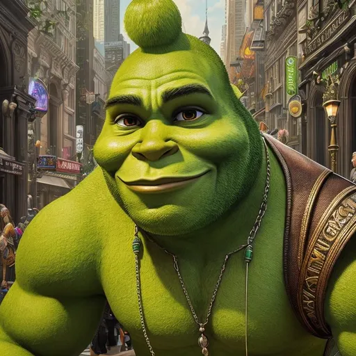 Prompt: Very complex, hyper-maximalist, overdetailed, hyper-realistic,
shreck
