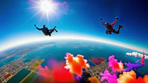 Download Sky Diving Skydiving Over San Pedro Wallpaper, HQ ... Desktop  Background