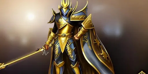 Prompt: Human male Nicol Bolas dressed in royal armor