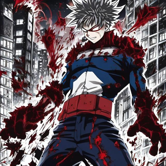 Anime Fanart My Hero Academia Bakugo