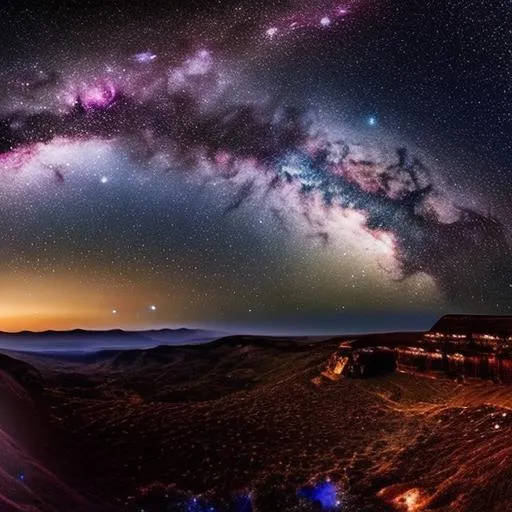 Prompt: A beautiful picture of the Milky Way 