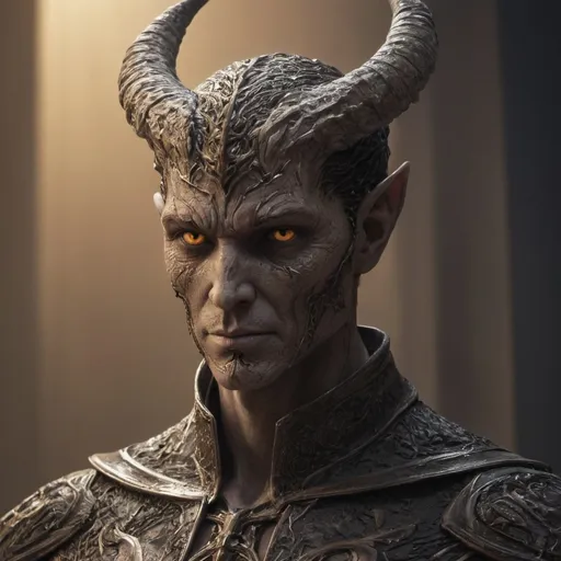 Prompt: what does artificial intelligence think lucifer looks like 